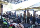 Serdik Sespim Angkatan ke-75 Gelar Bakti Sosial Donor Darah di Polres Tasikmalaya Kota dalam Rangka PKP