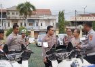 Wakapolres Tasikmalaya Kota Periksa Kesiapan Kendaraan Dinas Roda Dua dan Empat